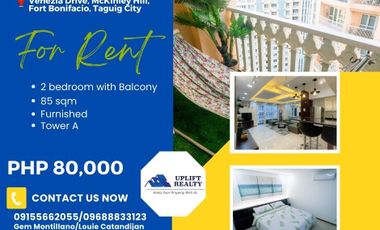 For rent 1 bedroom semi furnished in Venice Mckinley