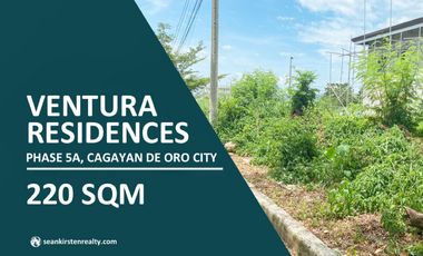 Affordable Lot for Sale in Ventura Residences