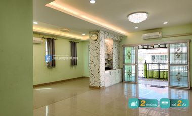 Single house, good price Baan Kong Ngoen City Home, Khlong Rang 304, decorated and ready to move in, free! 5 air conditioners.