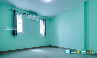 Single house, good price Baan Kong Ngoen City Home, Khlong Rang 304, decorated and ready to move in, free! 5 air conditioners.