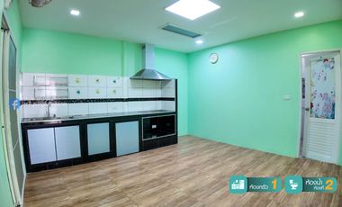 Single house, good price Baan Kong Ngoen City Home, Khlong Rang 304, decorated and ready to move in, free! 5 air conditioners.