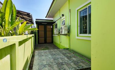 Single house, good price Baan Kong Ngoen City Home, Khlong Rang 304, decorated and ready to move in, free! 5 air conditioners.