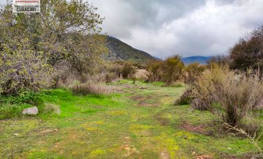 GRAN OPORTUNIDAD DE PARCELA PLANA EN LA RESERVA DE CUYUNCAVI.