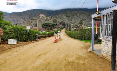GRAN OPORTUNIDAD DE PARCELA PLANA EN LA RESERVA DE CUYUNCAVI.