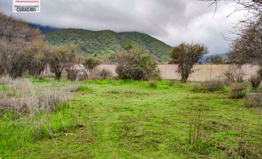 GRAN OPORTUNIDAD DE PARCELA PLANA EN LA RESERVA DE CUYUNCAVI.