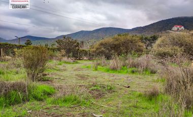 GRAN OPORTUNIDAD DE PARCELA PLANA EN LA RESERVA DE CUYUNCAVI.