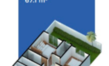 DEPARTAMENTO EN VENTA MOD. TERRA AL NORPONIENTE AGUASCALIENTES