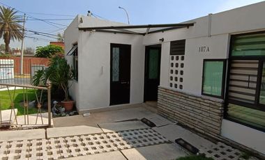 Práctica y pequeña casa en renta en la Col. Florida