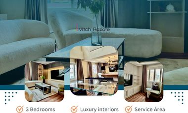 Luxury 3-Bedroom Bi-Level Penthouse Unit For Lease at McKinley Garden Villas near BGC