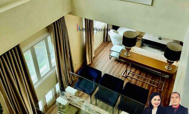 Luxury 3-Bedroom Bi-Level Penthouse Unit For Lease at McKinley Garden Villas near BGC