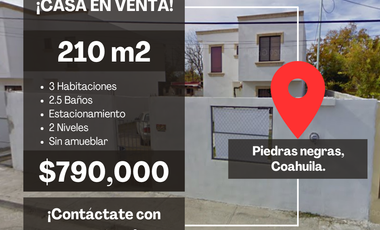 CASA EN COL. GUILLÉN, COAHUILA.