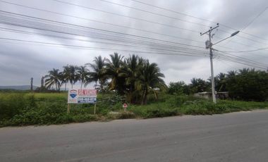 terreno comercial de venta en Crucita