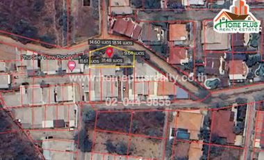 ที่ดินจัดสรรในหมู่บ้านไฮแลนด์ ปาร์ค (Highland Park) อำเภอหัวหิน ประจวบคีรีขันธ์ เนื้อที่ 93.8 ตารางวา