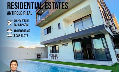 Stunning Modern Contemporary House and Lot for Sale with Majestic Scenic view in Sun Valley Golf and Residential Estates at Antipolo, Rizal