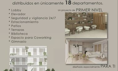 PREVENTA DEPARTAMENTOS DHARA