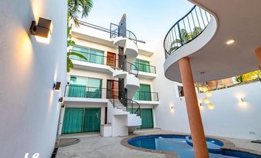 Departamento en renta en bucerias zona dorada a tres cuadras de la playa