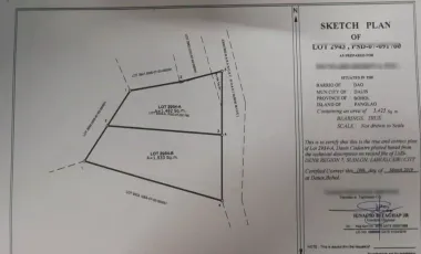 1,492 sq.m Commercial Lot for LEASE! with access (150m) to the Beach