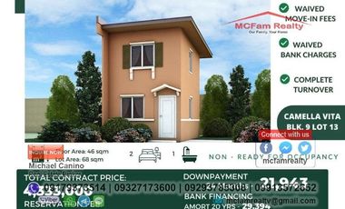 PRE-SELLING UNITS AVAILABLE IN CAMELLA GENERAL TRIAS