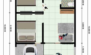 Rumah Murah 0 DP Mekar Bakti Residence Sejuk Kaya Villa