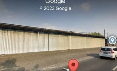 Jual cepat, Tanah + Bangunan Komersil di jalan raya provinsi Pare, kab. Kediri