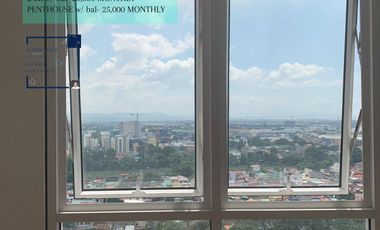 Limited Units 1-BR with balcony 31 sq.m P25,000 month Ready for Occupancy near Ortigas Center