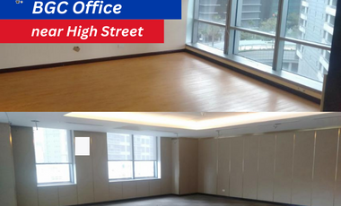 Office Space for Rent BGC 900 sqm, near High Street, Bonifacio Global City
