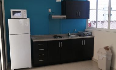 En renta departamento amueblado con servicios incluidos