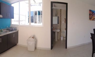 En renta departamento amueblado con servicios incluidos