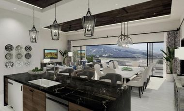 Condo con vista al mar, en residencial de lujo con casa club y golf, en venta Cabo San Lucas.