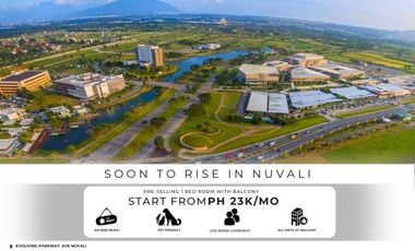 Pre Selling Mid Rise 1 Bed Room Condo with Balcony in Sta Rosa Laguna