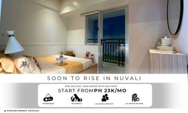 Pre Selling Mid Rise 1 Bed Room Condo with Balcony in Sta Rosa Laguna