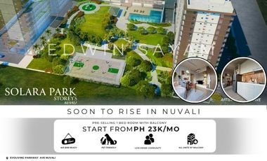 Pre Selling Mid Rise 1 Bed Room Condo with Balcony in Sta Rosa Laguna