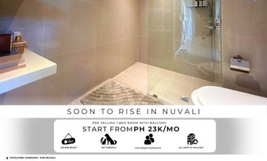 Pre Selling Mid Rise 1 Bed Room Condo with Balcony in Sta Rosa Laguna