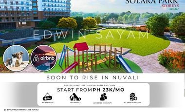Pre Selling Mid Rise 1 Bed Room Condo with Balcony in Sta Rosa Laguna
