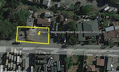 Lot for rent in Magsaysay Road, Bagong Pag-asa, San Antonio, Sitio Maharlika, San Pedro, Laguna