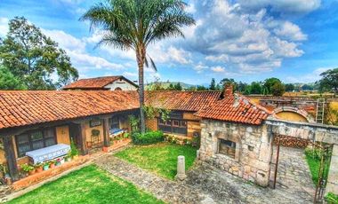 VENTA PROPIEDAD Rustica CAMPESTRE En PATZCUARO Excelente para AirB&B Hotel Boutique o casa Campestre