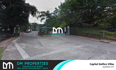 For Sale: Vacant Lot at Capitol Golfers Villas, Quezon City near Ayala Heights