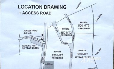 FREEHOLD AND LEASEHOLD LAND IN CANGGU ( 25.7 ARE )