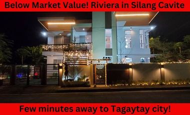 House for sale in Tagaytay Riviera Suites Golf and Country Club Below Market Value