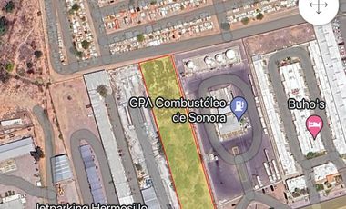 EN VENTA TERRENO SOBRE BLVD. GARCIA MORALES, HERMOSILLO TERRENO 4,867 M2