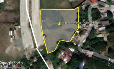 MINDANAO AVENUE CALOOCAN COMMERCIAL INDUSTRIAL LOT @ 4,739 SQM