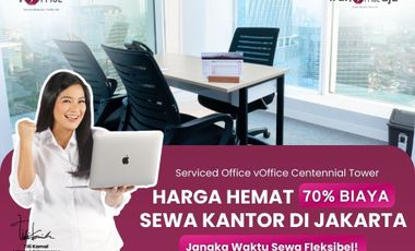 Office space for rent in Gatot Subroto, South Jakarta