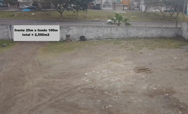 Renta Terreno regular a pie de carretera Veracruz-Medellin