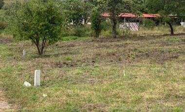 terreno a un lado del club de golf san Agustín Etla