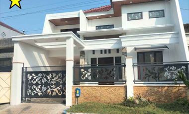 Rumah Baru 2 Lantai Luas 144 di Araya PBI Blimbing kota Malang