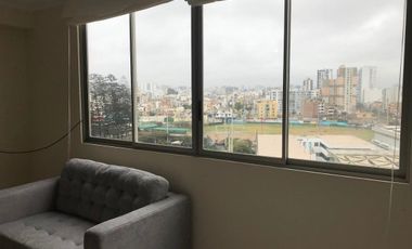 Se vende mini departamento amoblado a una cuadra de La Universidad Católica