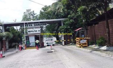 Vacant Lot For Sale Near Philippine National Police (PNP) - Police Community Precinct 3 Geneva Gardens Neopolitan VII