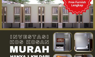 Dijual Kos Kosan Murah Ring 1 Kampus Universitas Indonesia Beji Depok SHM