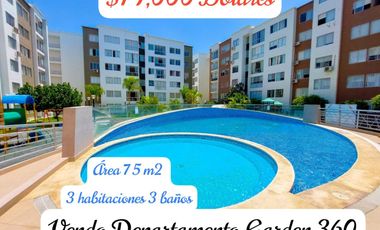 ID 1053901Vendo Bonito Departamento Semiestreno Garden 3690-Jrivera