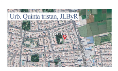 PRE VENTA DEPARTAMENTO, URB. QUINTA TRISTAN, JOSE LUIS BUSTAMANTE Y RIVERO